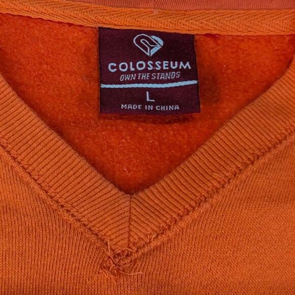 Clemson Tigers Women's Hoodie Large Colosseum - Picture 2 of 3